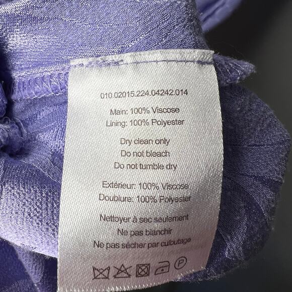 Rixo Violet Floral Jacquard Ossy Maxi Dress Size 10 - Picture 8 of 9